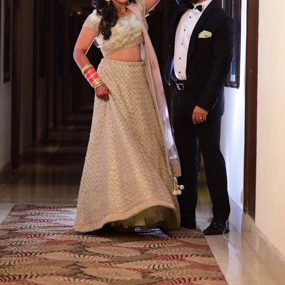 Indian traditional bridal wear lehanga